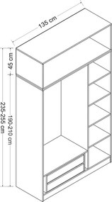 Minar 3 Kapak 2 Çekmece 255 - Dore