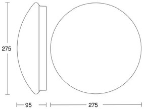 STEINEL 035105 - LED Fürdőszobai lámpa érzékelővel RS 16 LED/9,5W/230V IP44