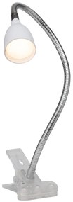 Brilliant ANTHONY G92936/05 Asztali lámpa klipsszel 1x3W/LED 3000K 250LM IP20