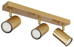 Globo 57911-3GO - Spotlámpa ROBBY 3xGU10/35W/230V arany