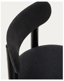 Fekete tölgyfa étkezőszék szett 2 db-os Nebai – Kave Home