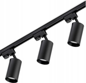 Sínkábel szett Sín 1m 3x Mennyezeti lámpa Reflektor GU10