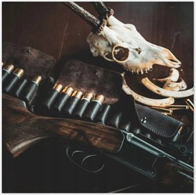 Poszterek 100x100 Vadászfelszerelés Puska