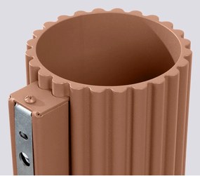 Világosbarna fali lámpa ø 10 cm Zora – Sollux