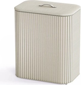 Bézs bambusz szennyeskosár 3x30 l Tota Trio Luxe – Joseph Joseph