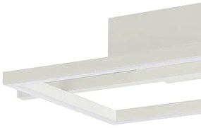 Eglo 901116 - LED Dimmelhető mennyezeti lámpa AMANDOLO LED/17W/230V fehér + + távirányító