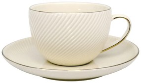 Bellamo porcelán 2 személyes csésze alj szett díszdobozban 230 ml