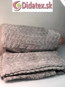 Takaró Szürke mintás