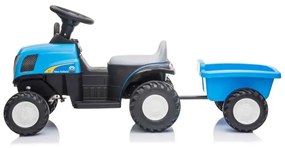 Elektromos traktor Holland kék