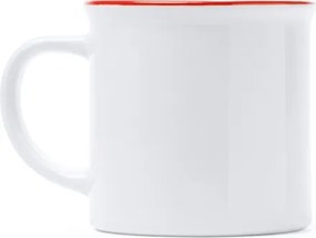 Kerámia Bögre Füllel Nagy 300ml Kávé Tea Stamina Piros 4002