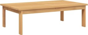 vidaXL tömör akácfa kerti asztal 100 x 60 x 30 cm