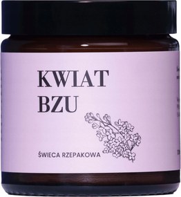 Mglife bodzavirág gyertya repceviaszból 120 ml