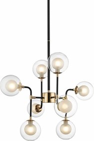 Zuma Line RIANO P0454-08C-SDGF Függőlámpa 8x42W/G9