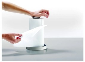Push&amp;Tear fekete konyhai papírtörlő állvány - Joseph Joseph