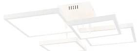 Mennyezeti lámpa fehér, LED-del 3 fokozatban szabályozható 4 fényű - Lejo