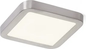 RENDL HUE SQ 9 süllyesztett lámpa matt nikkel 230V LED 6W 3000K