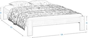 Magnat-Ada ágykeret natúr 120x200 + ajándék ágyrács