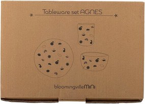 Kőedény gyerek étkészlet 3 db-os Agnes – Bloomingville Mini