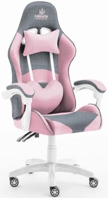 Hells Játékszék Hell's Chair Rainbow Pink Grey Mesh