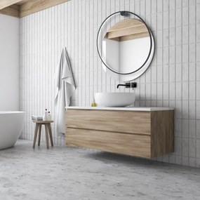 LED fali lámpa SATURNO LED/46W/230V Ø 80 cm IP44 antracit