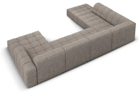 Sötétszürke sarokkanapé (bal oldali-U alakú) Chicago – Cosmopolitan Design