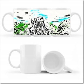 Fényképes bögre Jó Pásztor Bárányok