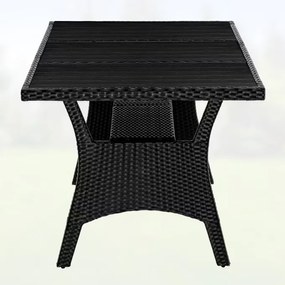 Deuba Rattan asztal 190x90x75cm