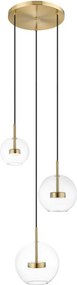 Zuma Line ENCELADUS P0428-03L-L4AC Plafonlámpa 3x5W/LED 3000K 1500lm IP20
