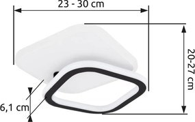 GLOBO 48018-30 LEVANA Modern LED Mennyezeti Lámpa LED IP20