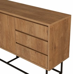 Ruba Walnut and Black szekrény