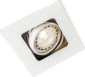 Okos süllyesztett spotlámpa fehér WiFi GU10 dőnthető - Artemis