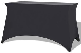 Sztreccs asztal védőhuzat 2 db 183x76x74 cm antracit