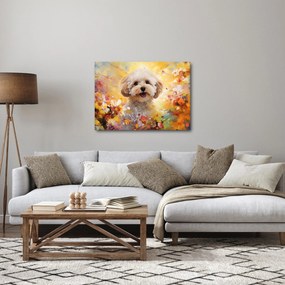 Kép - Boldog kutya (70x50 cm)
