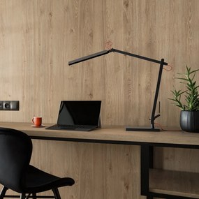 RENDL NORMA DIMM stolní černá/červená 230V LED 10W 100° 3000K 4000K 6500K