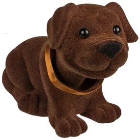 Bólogató fejű kutya - sötétbarna