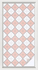 Szélvédőfólia Ablak Adatvédelem Geometrikus rombuszok 50x100