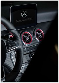 Poszterek 70x100 Mercedes Autó