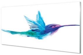 Üvegképek festett papagáj 125x50 cm