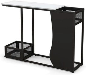 Konzolasztal műmárvány asztallappal