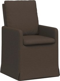 vidaXL Étkező Székek 2 pcs Sötétszürke 57 x 67 x 98 cm Vászon