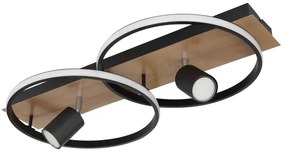 Globo 67309-36 - LED Mennyezeti lámpa DANNY 2xLED/18W/230V + 2xGU10/35W/230V