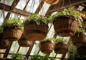 Poszter 100x70cm Privát Függő Kertek