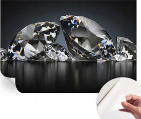 Öntapadós tapéta Fali furnér 3D hatás Kristály szépség 152x104 cm