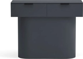 Antracitszürke konzolasztal 36x100 cm Totem – Teulat