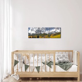 Kép - Maroon Peak (órával) (90x30 cm)