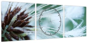 Kép - Egy virág részlete (órával) (90x30 cm)