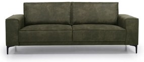 Zöld bőrutánzat kanapé 224 cm Copenhagen – Scandic
