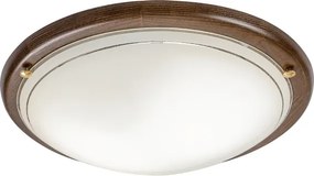 Brilagi - ORBIS mennyezeti lámpatest 2x E27/60W/230V, átm. 38 cm, fenyő