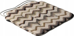 Olek székpárna 42x41 bézs-olívazöld