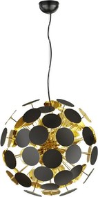TRIO 309900632 DISCALGO Modern Függesztett Lámpa Fekete E14 IP20